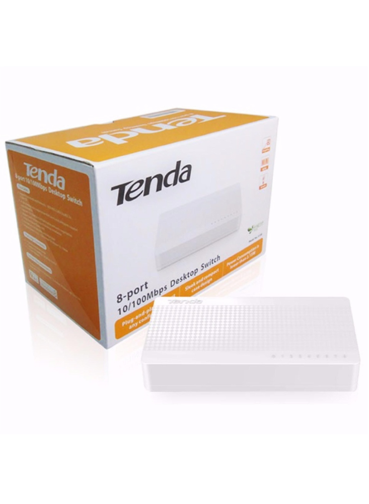 Tenda  8-port 10/100Mbps Desktop Switch